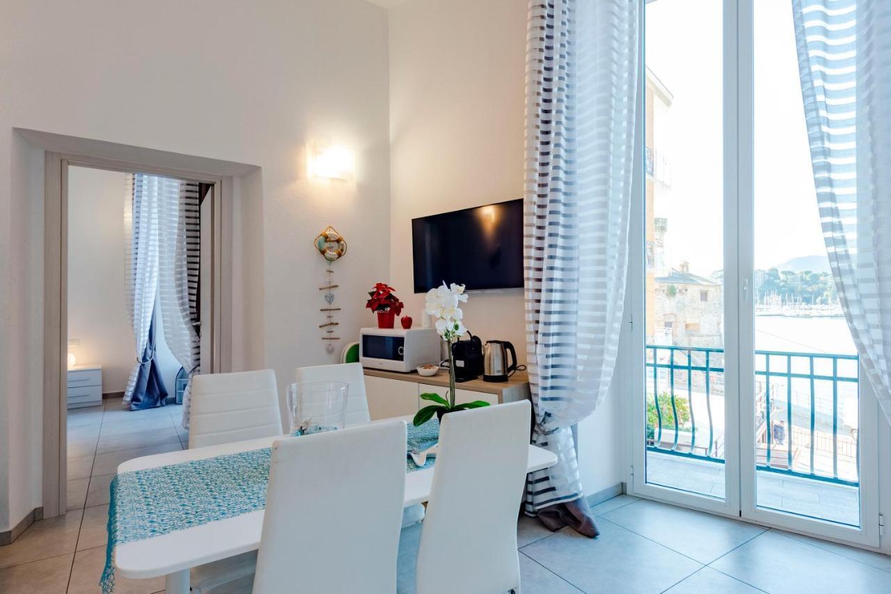 Alla Casa Rosa Al Mare- Centrale A Di Fronte Al Mare- Emozionante- Garage Privato Gratuito A 800 Mt- Aria Condizionata-Wifi Rapallo Kültér fotó